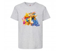 Футболка детская Винни Пух 021 (Winnie Pooh) серая (WIP gr 021) 116 см Футболка детская Винни Пух 021 (Winnie Pooh) серая (WIP gr 021) 116 см