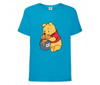 Футболка детская Винни Пух 004 (Winnie Pooh) синяя (WIP blu 004) 104 см Футболка детская Винни Пух 004 (Winnie Pooh) синяя (WIP blu 004) 104 см