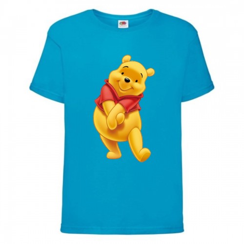Футболка детская Винни Пух 016 (Winnie Pooh) синяя (WIP blu 016) 104 см Футболка детская Винни Пух 016 (Winnie Pooh) синяя (WIP blu 016) 104 см