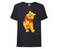 Футболка детская Винни Пух 016 (Winnie Pooh) черная (WIP blc 016) 104 см Футболка детская Винни Пух 016 (Winnie Pooh) черная (WIP blc 016) 104 см