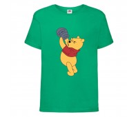 Футболка детская Винни Пух 003 (Winnie Pooh) зеленая (WIP grn 003) 104 см Футболка детская Винни Пух 003 (Winnie Pooh) зеленая (WIP grn 003) 104 см