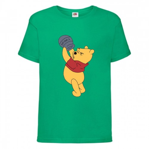 Футболка детская Винни Пух 003 (Winnie Pooh) зеленая (WIP grn 003) 104 см Футболка детская Винни Пух 003 (Winnie Pooh) зеленая (WIP grn 003) 104 см