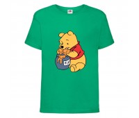 Футболка детская Винни Пух 004 (Winnie Pooh) зеленая (WIP grn 004) 104 см Футболка детская Винни Пух 004 (Winnie Pooh) зеленая (WIP grn 004) 104 см