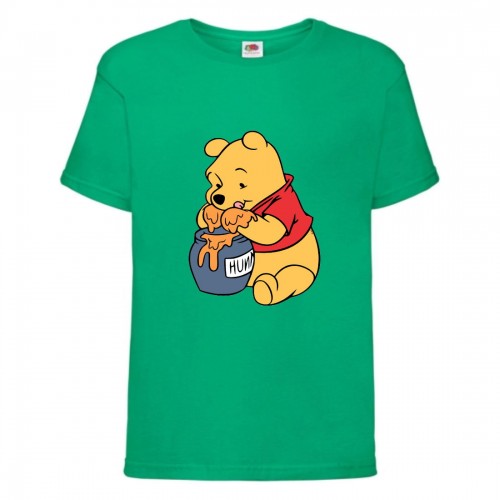 Футболка детская Винни Пух 004 (Winnie Pooh) зеленая (WIP grn 004) 104 см Футболка детская Винни Пух 004 (Winnie Pooh) зеленая (WIP grn 004) 104 см
