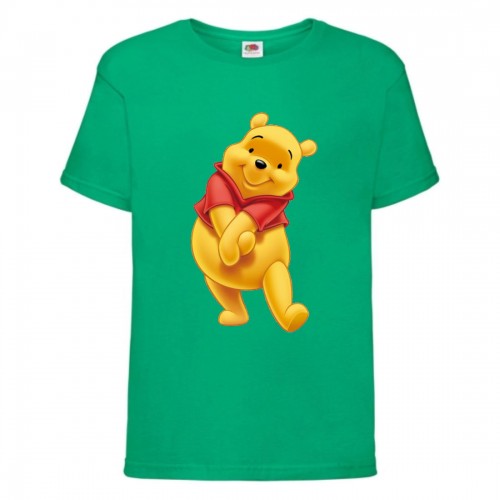 Футболка детская Винни Пух 016 (Winnie Pooh) зеленая (WIP grn 016) 104 см Футболка детская Винни Пух 016 (Winnie Pooh) зеленая (WIP grn 016) 104 см