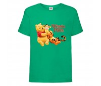 Футболка детская Винни Пух 020 (Winnie Pooh) зеленая (WIP grn 020) 104 см Футболка детская Винни Пух 020 (Winnie Pooh) зеленая (WIP grn 020) 104 см
