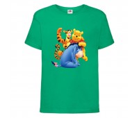 Футболка детская Винни Пух 022 (Winnie Pooh) зеленая (WIP grn 022) 104 см Футболка детская Винни Пух 022 (Winnie Pooh) зеленая (WIP grn 022) 104 см