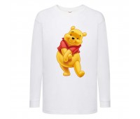 Лонгслив реглан Винни Пух 006 (Winnie Pooh) белый (WP wh 006) 104 см