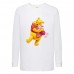 Лонгслив реглан Винни Пух 007 (Winnie Pooh) белый (WP wh 007) 104 см