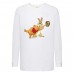 Лонгслив реглан Винни Пух 010 (Winnie Pooh) белый (WP wh 010) 104 см