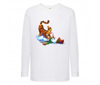 Лонгслив реглан Винни Пух 011 (Winnie Pooh) белый (WP wh 011) 104 см