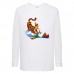 Лонгслив реглан Винни Пух 011 (Winnie Pooh) белый (WP wh 011) 104 см