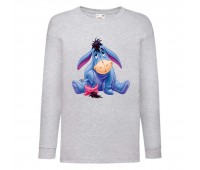 Лонгслив реглан Винни Пух 005 (Winnie Pooh) серый (WP gr 005) 104 см