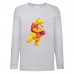 Лонгслив реглан Винни Пух 007 (Winnie Pooh) серый (WP gr 007) 152 см