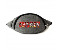 Сумка Бананка на пояс Микки Маус (MM-02) Cappuccino Toys серая