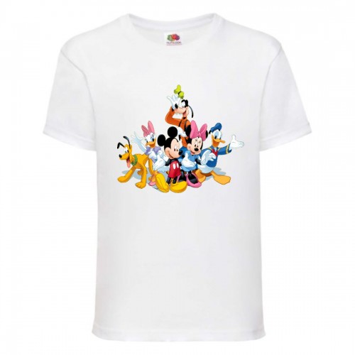 Футболка детская Микки Маус 003 (Mickey Mouse) белая (MMS wh 003) 98 см Футболка детская Микки Маус 003 (Mickey Mouse) белая (MMS wh 003) 98 см