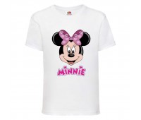 Футболка детская Микки Маус 005 (Mickey Mouse) белая (MMS wh 005) 98 см