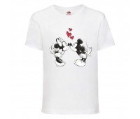 Футболка детская Микки Маус 006 (Mickey Mouse) белая (MMS wh 006) 98 см