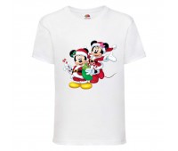 Футболка детская Микки Маус 007 (Mickey Mouse) белая (MMS wh 007) 98 см