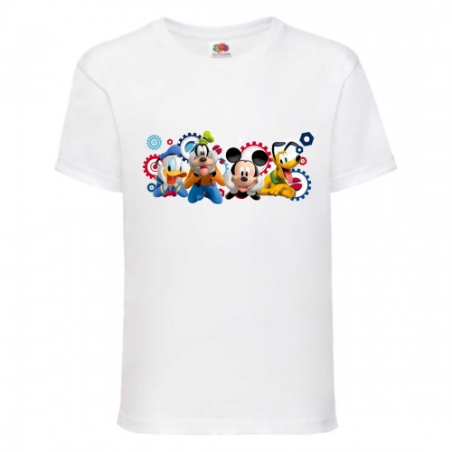 Футболка детская Микки Маус 010 (Mickey Mouse) белая (MMS wh 010) 98 см Футболка детская Микки Маус 010 (Mickey Mouse) белая (MMS wh 010) 98 см
