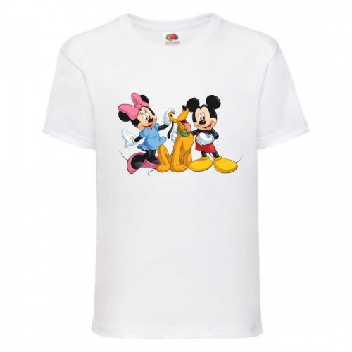 Футболка детская Микки Маус 011 (Mickey Mouse) белая (MMS wh 011) 98 см Футболка детская Микки Маус 011 (Mickey Mouse) белая (MMS wh 011) 98 см