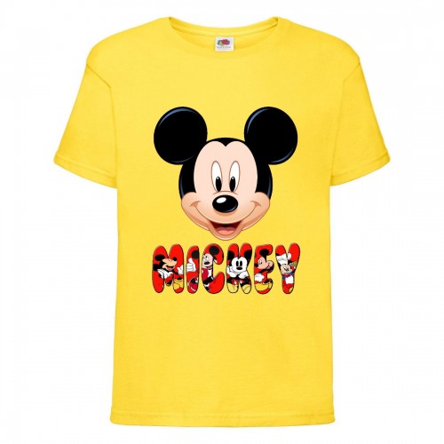 Футболка детская Микки Маус 004 (Mickey Mouse) желтая (MMS yel 004) 104 см Футболка детская Микки Маус 004 (Mickey Mouse) желтая (MMS yel 004) 104 см