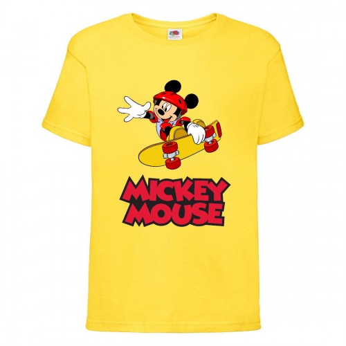 Футболка детская Микки Маус 008 (Mickey Mouse) желтая (MMS yel 008) 104 см Футболка детская Микки Маус 008 (Mickey Mouse) желтая (MMS yel 008) 104 см