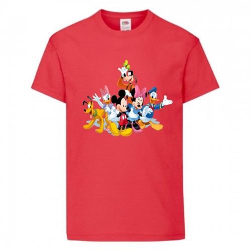 Футболка детская Микки Маус 003 (Mickey Mouse) красная (MMS rd 003) 104 см Футболка детская Микки Маус 003 (Mickey Mouse) красная (MMS rd 003) 104 см