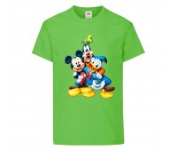 Футболка детская Микки Маус 002 (Mickey Mouse) светлозеленая (MMS lgrn 002) 104 см Футболка детская Микки Маус 002 (Mickey Mouse) светлозеленая (MMS lgrn 002) 104 см
