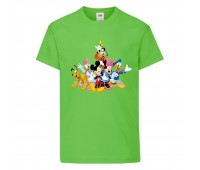 Футболка детская Микки Маус 003 (Mickey Mouse) светлозеленая (MMS lgrn 003) 104 см Футболка детская Микки Маус 003 (Mickey Mouse) светлозеленая (MMS lgrn 003) 104 см