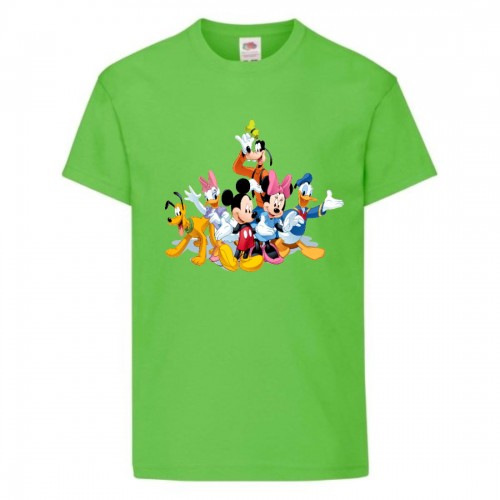 Футболка детская Микки Маус 003 (Mickey Mouse) светлозеленая (MMS lgrn 003) 152 см Футболка детская Микки Маус 003 (Mickey Mouse) светлозеленая (MMS lgrn 003) 152 см