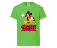 Футболка детская Микки Маус 008 (Mickey Mouse) светлозеленая (MMS lgrn 008) 104 см Футболка детская Микки Маус 008 (Mickey Mouse) светлозеленая (MMS lgrn 008) 104 см