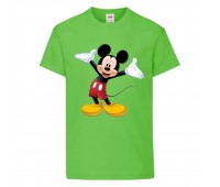 Футболка детская Микки Маус 009 (Mickey Mouse) светлозеленая (MMS lgrn 009) 104 см Футболка детская Микки Маус 009 (Mickey Mouse) светлозеленая (MMS lgrn 009) 104 см