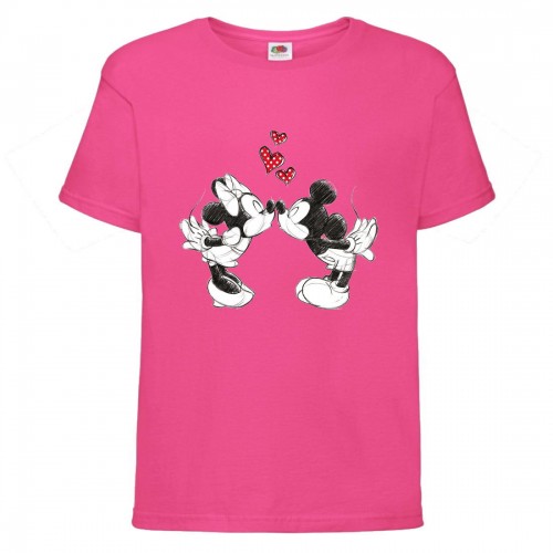 Футболка детская Микки Маус 006 (Mickey Mouse) розовая (MMS pnc 006) 140 см Футболка детская Микки Маус 006 (Mickey Mouse) розовая (MMS pnc 006) 140 см
