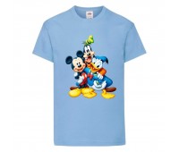 Футболка детская Микки Маус 002 (Mickey Mouse) голубая (MMS lbl 002) 104 см Футболка детская Микки Маус 002 (Mickey Mouse) голубая (MMS lbl 002) 104 см