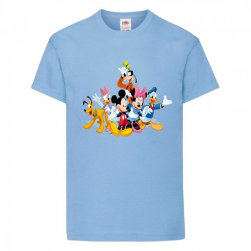 Футболка детская Микки Маус 003 (Mickey Mouse) голубая (MMS lbl 003) 104 см Футболка детская Микки Маус 003 (Mickey Mouse) голубая (MMS lbl 003) 104 см
