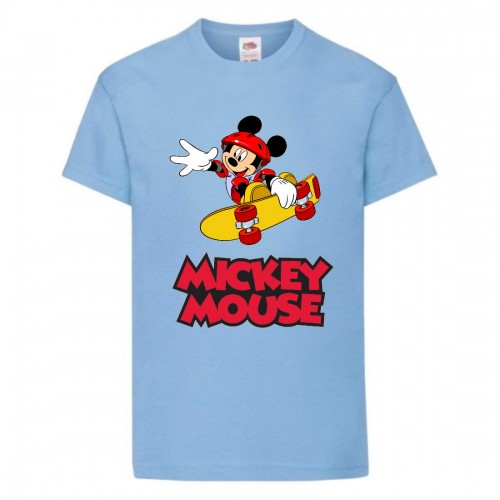 Футболка детская Микки Маус 008 (Mickey Mouse) голубая (MMS lbl 008) 104 см Футболка детская Микки Маус 008 (Mickey Mouse) голубая (MMS lbl 008) 104 см