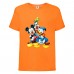 Футболка детская Микки Маус 002 (Mickey Mouse) оранжевая (MMS orn 002) 140 см