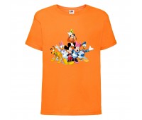 Футболка детская Микки Маус 003 (Mickey Mouse) оранжевая (MMS orn 003) 164 см Футболка детская Микки Маус 003 (Mickey Mouse) оранжевая (MMS orn 003) 164 см