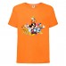 Футболка детская Микки Маус 003 (Mickey Mouse) оранжевая (MMS orn 003) 164 см