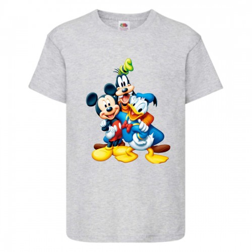 Футболка детская Микки Маус 002 (Mickey Mouse) серая (MMS gr 002) 116 см Футболка детская Микки Маус 002 (Mickey Mouse) серая (MMS gr 002) 116 см