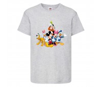 Футболка детская Микки Маус 003 (Mickey Mouse) серая (MMS gr 003) 116 см Футболка детская Микки Маус 003 (Mickey Mouse) серая (MMS gr 003) 116 см