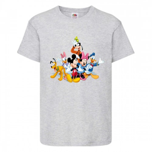 Футболка детская Микки Маус 003 (Mickey Mouse) серая (MMS gr 003) 116 см Футболка детская Микки Маус 003 (Mickey Mouse) серая (MMS gr 003) 116 см