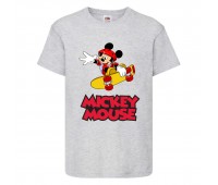 Футболка детская Микки Маус 008 (Mickey Mouse) серая (MMS gr 008) 116 см Футболка детская Микки Маус 008 (Mickey Mouse) серая (MMS gr 008) 116 см