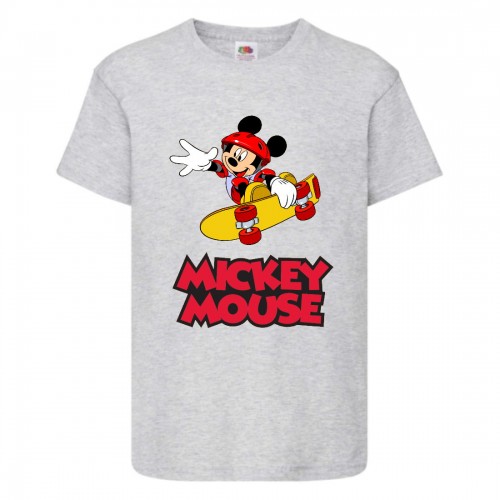 Футболка детская Микки Маус 008 (Mickey Mouse) серая (MMS gr 008) 116 см Футболка детская Микки Маус 008 (Mickey Mouse) серая (MMS gr 008) 116 см