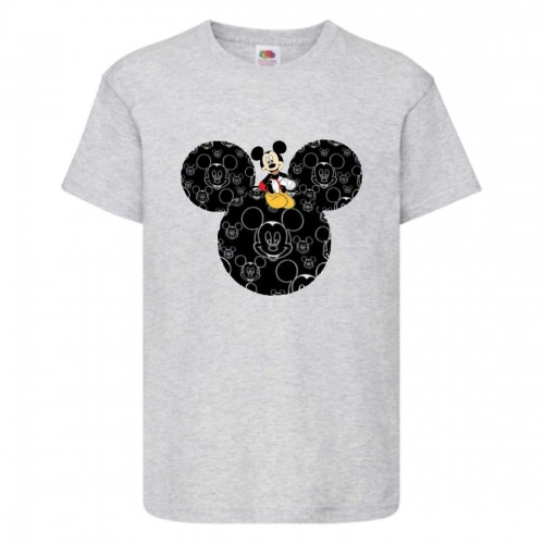 Футболка детская Микки Маус 013 (Mickey Mouse) серая (MMS gr 013) 116 см Футболка детская Микки Маус 013 (Mickey Mouse) серая (MMS gr 013) 116 см