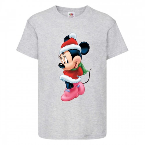 Футболка детская Микки Маус 001 (Mickey Mouse) серая (MMS gr 001) 128 см Футболка детская Микки Маус 001 (Mickey Mouse) серая (MMS gr 001) 128 см