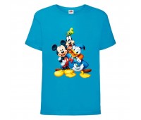 Футболка детская Микки Маус 002 (Mickey Mouse) синяя (MMS blu 002) 104 см Футболка детская Микки Маус 002 (Mickey Mouse) синяя (MMS blu 002) 104 см