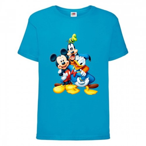 Футболка детская Микки Маус 002 (Mickey Mouse) синяя (MMS blu 002) 104 см Футболка детская Микки Маус 002 (Mickey Mouse) синяя (MMS blu 002) 104 см
