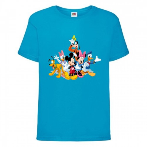 Футболка детская Микки Маус 003 (Mickey Mouse) синяя (MMS blu 003) 104 см Футболка детская Микки Маус 003 (Mickey Mouse) синяя (MMS blu 003) 104 см